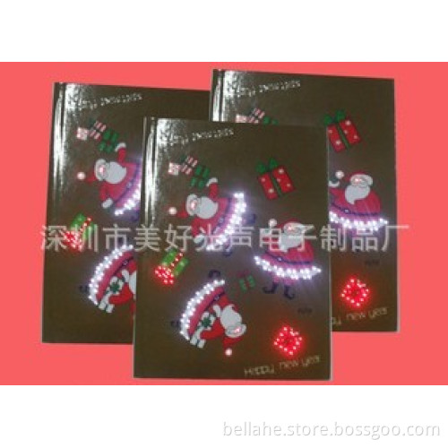 LED diary notebook